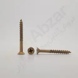 خرید و قیمت پیچ چوب چهارسو 4سانت 8*1/2 1 بسته 144عددی - پیچ ابزار