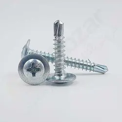 قیمت و خرید پیچ سرمته واشردار همرو 13م.م 1/2*8 تایوان 1300ع - پیچ ابزار