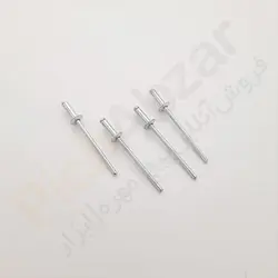 قیمت و خرید میخ پرچ آلومینیوم معمولی 12*4 عمده - پیچ ابزار