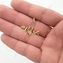 قیمت و خرید پیچ آنتیک طلایی ریز 10*2 عمده - پیچ ابزار