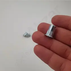 قیمت مهره پرچی گرد لبه دار سایز M10 عمده - پیچ ابزار