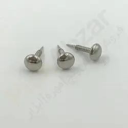 قیمت گل میخ تزئینی آنتیک عاج دار کروم 100عددی - پیچ ابزار