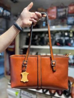 کیف تمام چرم کد 992 - چرم سانیا | خرید بهترین انواع کیف و کفش چرم زنانه