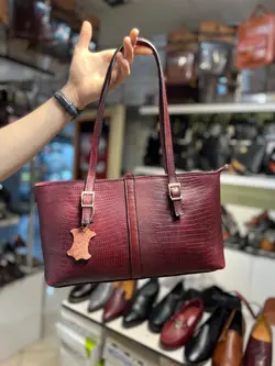 کیف تمام چرم کد 992 - چرم سانیا | خرید بهترین انواع کیف و کفش چرم زنانه