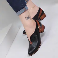 کفش تمام چرم زنانه کد 11023 - چرم سانیا | خرید بهترین انواع کیف و کفش چرم زنانه