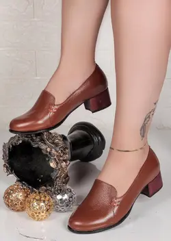 کفش تمام چرم زنانه - چرم سانیا | خرید بهترین انواع کیف و کفش چرم زنانه