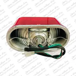 چراغ خطر عقب موتورسیکلت همتاز مدل شکاری 200 - یدک سیکلت رسول