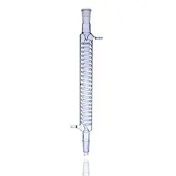 کندانسور مارپیچ آزمایشگاهی طول 60 سانتی متری (مبرد شیشه ای)