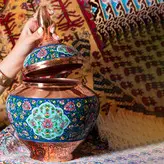 شکلات خوری طرح سیب🍎 مس و پرداز