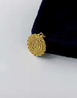 پلاک طلا مذهبی الله