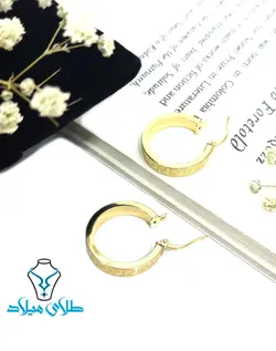 گوشواره حلقه‌ای ورساچ کد12