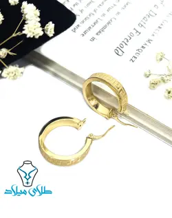 گوشواره حلقه‌ای ورساچ کد12