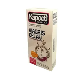 کاندوم تاخیری کاپوت Kapoot - بازار پزشکی - پخش تجهیزات پزشکی و ارتوپدی