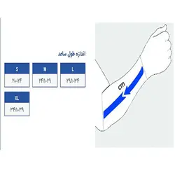 آویز دست کیسه ای با پارچه سه بعدی نوید کد 1182 - بازار پزشکی - پخش تجهیزات پزشکی و ارتوپدی