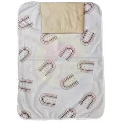 زیرانداز تعویض مامزکیوت Mum's Cutie طرح رنگین کمان