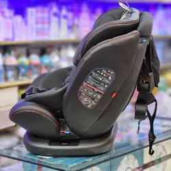 صندلی ماشین چرخشی ایزوفیکس دار کیدیلو kidilo مدلH320  (مشکی چرم )
