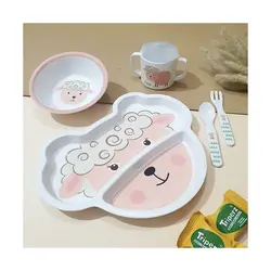 ظرف غذای کودک ملامین طرح گوسفند لمون Lemon