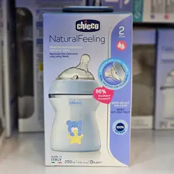 شیشه شیر چیکو مدل Natural Feeling ظرفیت ۲۵۰ میلی لیتر