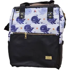 ساک لوازم کوله شو baby classic طرح نهنگ