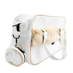 ساک لوازم نوزاد کوکالو تمام چرم خزدار