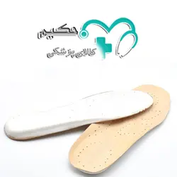کفی ارتوپدی فوم با رویه چرم فوت‌کر | فروشگاه کالای پزشکی حکیم