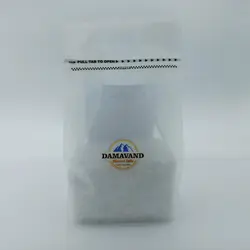 دلنمک یا دل نمک دانه بندی شکری بسته بندی باکس پوچ برند دماوند