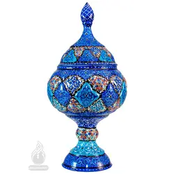 شکلات خوری میناکاری کاظمی قطر 10 سانتی متر 3