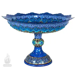 شیرینی خوری میناکاری کاظمی قطر 30 سانتی متر 1