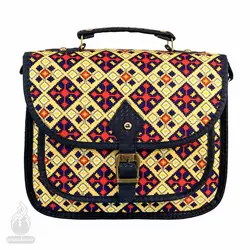 کیف مخمل مدل مارال طرح گلیم