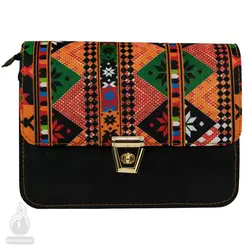 کیف دستی کرپ مدل آتنا طرح 1