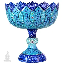 گز خوری میناکاری نیل ارتفاع 23 سانتی متر 1