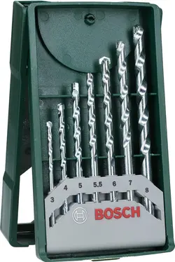 ست مته بنایی Bosch Mini-X-Line 7 تکه 2607019581- ارسال 10 تا 20 روز کاری | ایپسند| خرید از آمازون | خرید آسان از امارات و امریکا