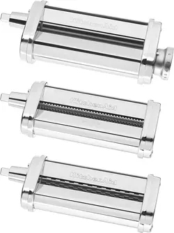 ست 3 تایی رولر و کاتر پاستا KitchenAid مدل ‎KSMPRA، نقره‌ای-ارسال 20 الی 30 روزکاری | ایپسند| خرید از آمازون | خرید آسان از امارات و امریکا