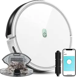 جاروبرقی رباتیک برند yeedi مدل k650 ، با سطل زباله 800 میلی لیتری اندازه XXL، زمان اجرا 130 دقیقه، سازگار با الکسا و نوارهای مرزی، خود شارژ- ارسال 15 الی 20 روزکاری | ایپسند| خرید از آمازون | خرید آسان از امارات و امریکا