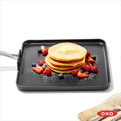 ماهیتابه برند OXO|مدل CW000965-003 |تابه 11 اینچی|Good Grips Pro|آنادایز سخت| بدون Pfoa| قابل شستشو در ماشین ظرفشویی|دسته استیل ضد زنگ| مشکی| ارسال 15 الی 20 روزکاری | ایپسند| خرید از آمازون | خرید آسان از امارات و امریکا