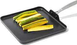 ماهیتابه برند OXO|مدل CW000965-003 |تابه 11 اینچی|Good Grips Pro|آنادایز سخت| بدون Pfoa| قابل شستشو در ماشین ظرفشویی|دسته استیل ضد زنگ| مشکی| ارسال 15 الی 20 روزکاری | ایپسند| خرید از آمازون | خرید آسان از امارات و امریکا