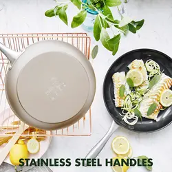 سرویس ماهیتابه 5 پارچه برند GreenPan|مدل ‎‎ ‎CC001911-001|قهوه ای | Lima Bronze| ارسال 15 الی 20 روزکاری | ایپسند| خرید از آمازون | خرید آسان از امارات و امریکا