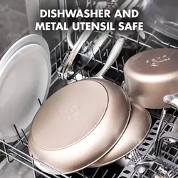 سرویس ماهیتابه 5 پارچه برند GreenPan|مدل ‎‎ ‎CC001911-001|قهوه ای | Lima Bronze| ارسال 15 الی 20 روزکاری | ایپسند| خرید از آمازون | خرید آسان از امارات و امریکا