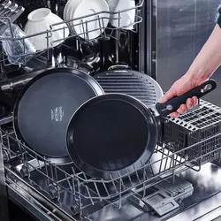 ماهیتابه برند GreenPan|مدل ‎‎‎ CC000785-001|سرامیکی نچسب|Essentials| قابل شستشو در ماشین ظرفشویی|24 سانتی متری| مشکی|بدون PFAS|القایی|ارسال 15 الی 20 روزکاری | ایپسند| خرید از آمازون | خرید آسان از امارات و امریکا