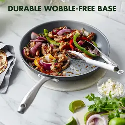 ماهیتابه برند GreenPan|مدل ‎ ‎CW0004157| خاکستری| Lima| پوشش سرامیکی|آنودایز سخت |12 اینچی | 5 لیتری |ارسال 15 الی 20 روزکاری | ایپسند| خرید از آمازون | خرید آسان از امارات و امریکا