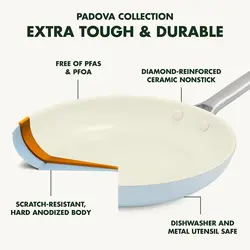 سرویس قابلمه 10 پارچه برند GreenPan|مدل ‎ ‎H&K-19252| آبی | Padova| قابلمه | ماهیتابه |ارسال 15 الی 20 روزکاری | ایپسند| خرید از آمازون | خرید آسان از امارات و امریکا