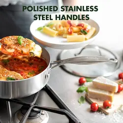 سرویس قابلمه 10 پارچه برند GreenPan|مدل ‎CC000018-001 Venice Pro| قابلمه | ماهیتابه | استیل|سرامیک نچسب|خاکستری روشن |ارسال 10 الی 20 روز کاری | ایپسند| خرید از آمازون | خرید آسان از امارات و امریکا