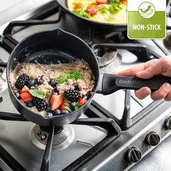 سرویس قابلمه 4 پارچه برند GreenPan|مدل ‎CC001666-001| قابلمه | ماهیتابه |سرامیکی|نچسب |Memphis| بدون PFAS| القایی| قابل شستشو در ماشین ظرفشویی| فر| مشکی|ارسال 10 الی 20 روز کاری | ایپسند| خرید از آمازون | خرید آسان از امارات و امریکا