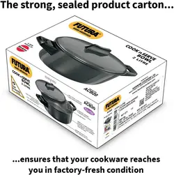 قابلمه برند Hawkins مدل ‎‎HWS_L62_BLK |قابلمه آشپزی سخت آنادایز شده با درب| 2 لیتری| مشکی|Futura|ارسال 15 الی 20 روزکاری | ایپسند| خرید از آمازون | خرید آسان از امارات و امریکا