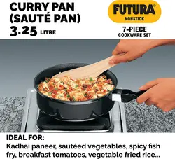 سرویس قابلمه 7 پارچه برند HAWKINS|مدل NSET4 |Futura|ست شماره 4 ظروف نچسب|ماهیتابه|مشکی|ارسال 10 الی 20 روز کاری | ایپسند| خرید از آمازون | خرید آسان از امارات و امریکا