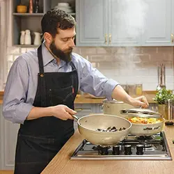 ماهیتابه آلومینیومی فورج گرانیتی کورکماز Korkmaz-روکش گرانیت نچسب-ظروف آشپزی پایه القایی 28x5.5cm / 3.0l-ارسال 15 الی 20 روزکاری | ایپسند| خرید از آمازون | خرید آسان از امارات و امریکا