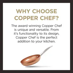 سرویس قابلمه 9 پارچه برند Copper Chef مدل ‎B074XJ6R2B|ظروف مسی|ست قابلمه و تابه|ست تابه گرد آلومینیومی و استیل با روکش نچسب سرامیکی| شامل درب| لوازم جانبی ماهیتابه|ارسال 15 الی 20 روز کاری | ایپسند| خرید از آمازون | خرید آسان از امارات و امریکا