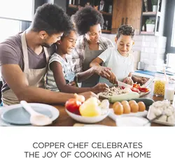 سرویس قابلمه 9 پارچه برند Copper Chef مدل ‎B074XJ6R2B|ظروف مسی|ست قابلمه و تابه|ست تابه گرد آلومینیومی و استیل با روکش نچسب سرامیکی| شامل درب| لوازم جانبی ماهیتابه|ارسال 15 الی 20 روز کاری | ایپسند| خرید از آمازون | خرید آسان از امارات و امریکا
