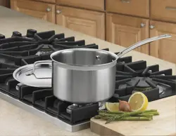 قابلمه برند CUISINART |مدل MCP193-18N| قابلمه| ماهیتابه |سه لایه ضد زنگ|2.84 لیتر-ارسال 15 الی 20 روز کاری | ایپسند| خرید از آمازون | خرید آسان از امارات و امریکا