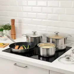 سرویس قابلمه 7 پارچه برند IKEA مدل HEMKOMST، استیل ضد زنگ- ارسال 15 الی 20 روزکاری | ایپسند| خرید از آمازون | خرید آسان از امارات و امریکا